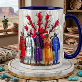 ACM75 Chiefs Red Hand Native American Accent Mug