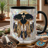 ACM86 Falcon Dreamcatcher Native American Accent Mug