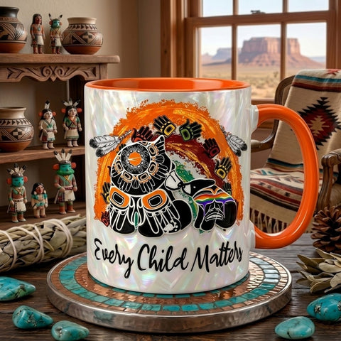 ACM88 Every Child Matters Native American Accent Mug