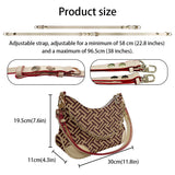 COMB2040 Native American PU Leather Chain Shoulder Bag