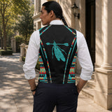 Arrow Feather Native American Suit Vest Jacket Print Front & Back GB-HW000301