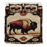 BDS-00047 Bison Native American Bedding Sets