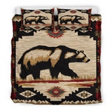 GB-NAT00900 Bear Pattern Native Bedding Set