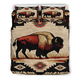 BDS-00047 Bison Native American Bedding Sets