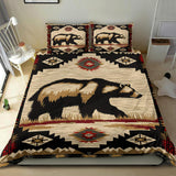 GB-NAT00900 Bear Pattern Native Bedding Set