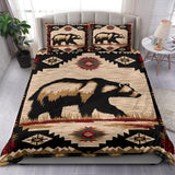 GB-NAT00900 Bear Pattern Native Bedding Set