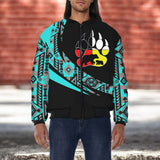 BJ000123 Mama Bear Native American Bomber Jacket With Sleeve Pocket