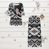 BJ000152 Native American Ladies Two Piece Suit
