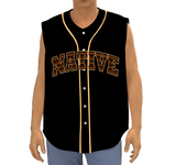 BJ000173 Pattern Native American Men's Sleeveless Baseball Jersey