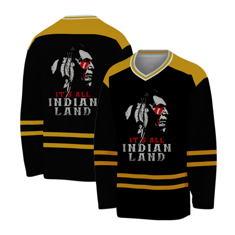 BJ000176 Chief Native American Hockey Jersey