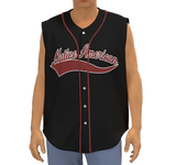 BJ000176 Pattern Native American Men's Sleeveless Baseball Jersey