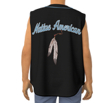 BJ000177 Pattern Native American Men's Sleeveless Baseball Jersey