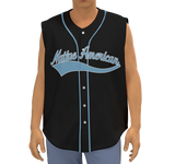 BJ000177 Pattern Native American Men's Sleeveless Baseball Jersey