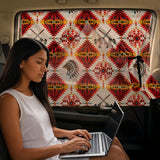 BLK0044 Native American Car Side Window Sunshades