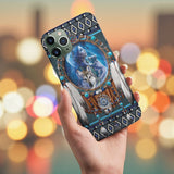 BR0028 Blue Mandala Thunderbird Native American Phone Case