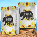 BR0037 Mama Bear Native American Kindle PU Leather Case