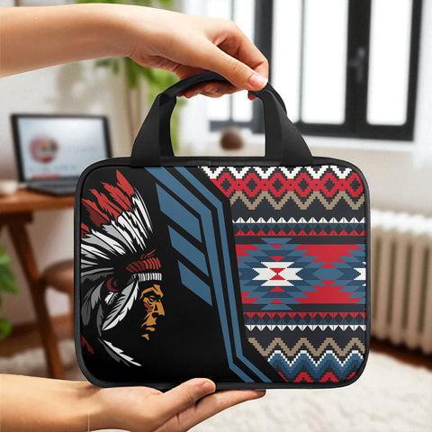 BS-000159 Native American Canvas Storage Bag Single Printing