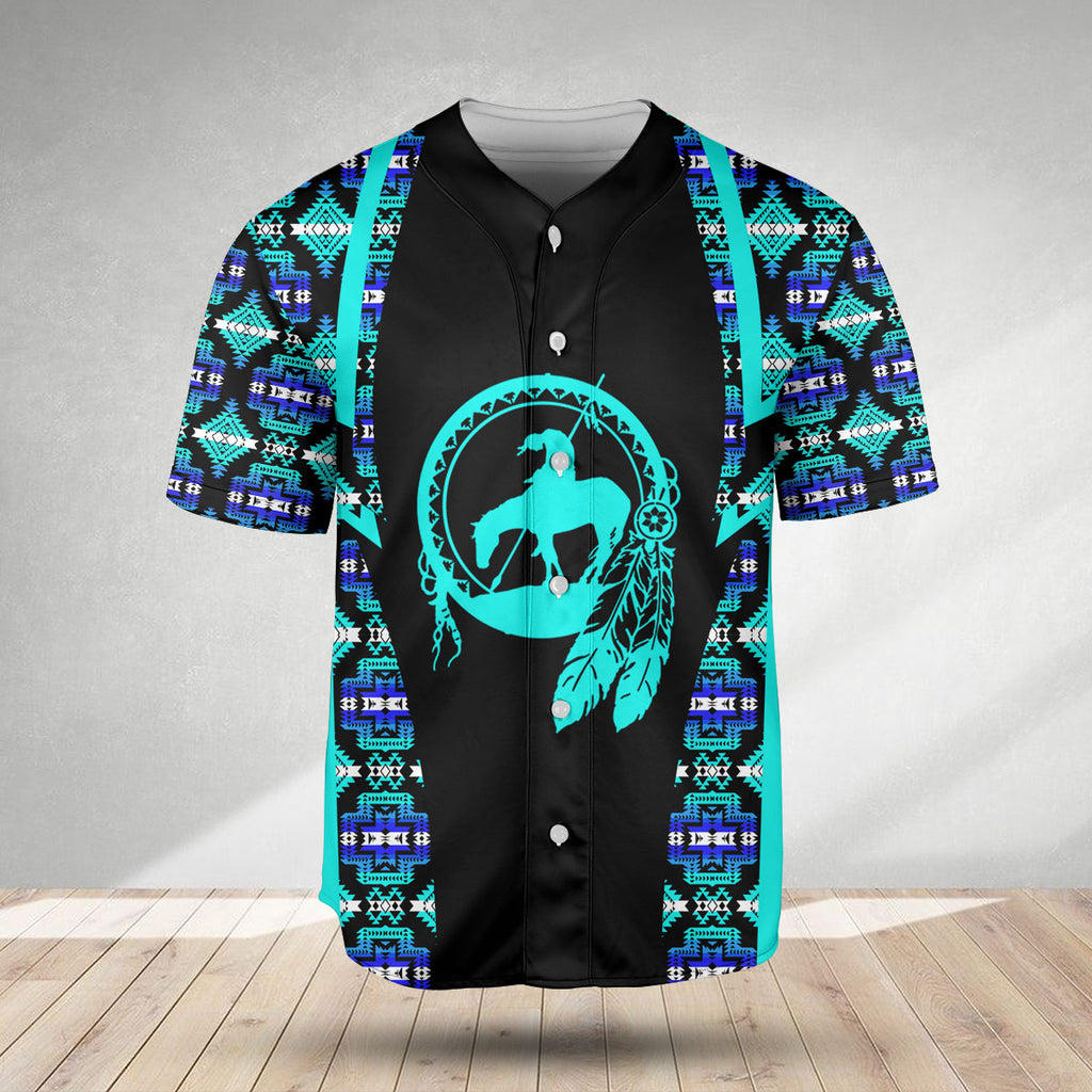 BS-000188 Trail of Tears Native American Baseball Jersey
