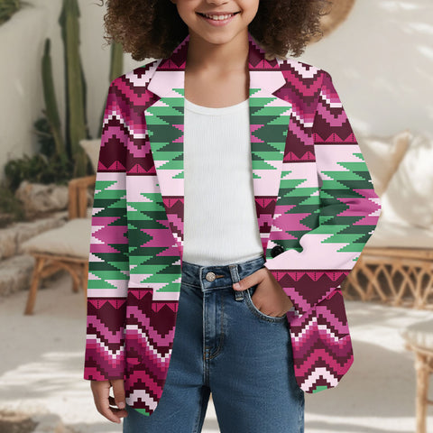 BS-000208 Pattern Native American Girls Suits