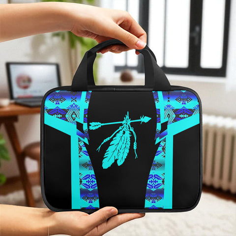 BS-000233 Native American Canvas Storage Bag Single Printing