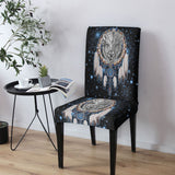 GB-NAT00010-02v2 Dreamcatcher Bison Native American 5pcs Dining Table Set - Tablecloth