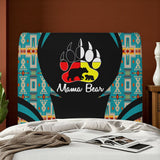 BS-000356 Native American Elastic Headboard Cover