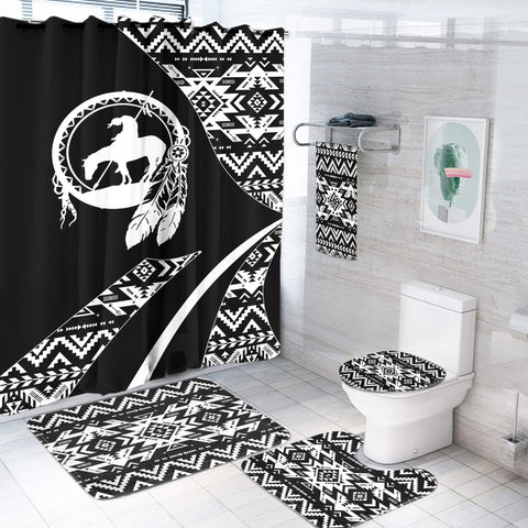 BS-000429 Trail Of Tears Native American  Bathroom Set