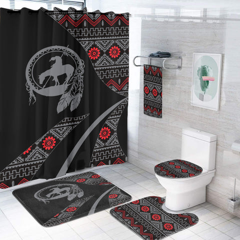 BS-000430 Trail Of Tears Native American  Bathroom Set