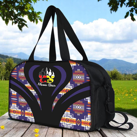 BZT63-0307M01 Mama Bear Native American Travel Bag