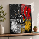 Bandana Chief Spirit Native American Canvas Wall GB-NAT00015
