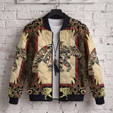 Bear Native American-Inspired Quilted Jacket GB-NAT00735
