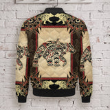 Bear Native American-Inspired Quilted Jacket GB-NAT00735
