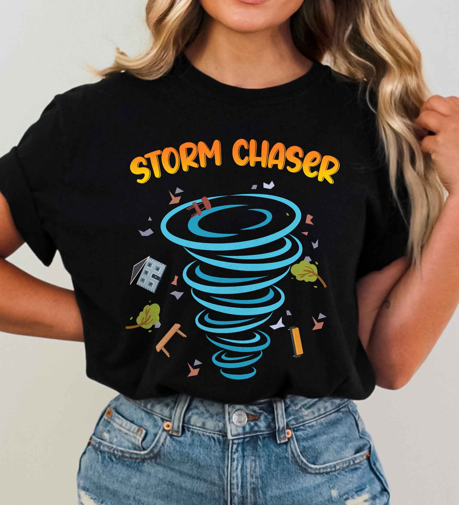 Big Tornado Storm Chaser-Myfix Classic 2D T-shirt