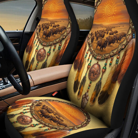 Bison Dreamcatcher S Native American-Inspired Car Seat Cover – DS260506M06