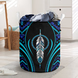 Blue Feather Native American Laundry Basket DS260803M01