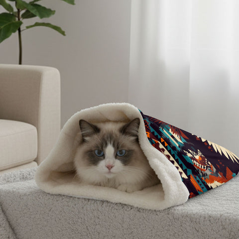 CCS0007 Eagle Native American Double-Layer Pet Sleeping Bag