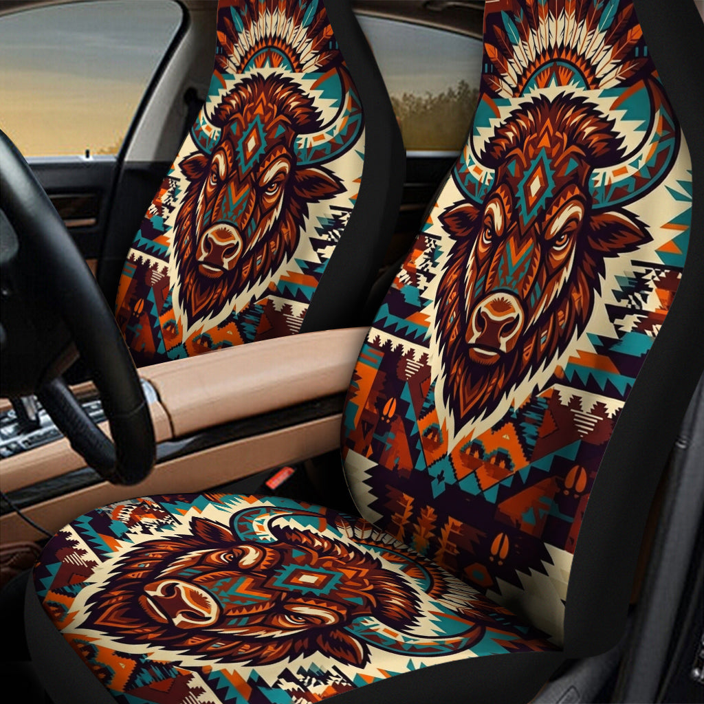 CCS0007v2 Bison Chief Native Car Seat Cover