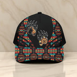 CP250723M16 Bear Claw Native American Unisex Trucker Hat With Black Half-mesh