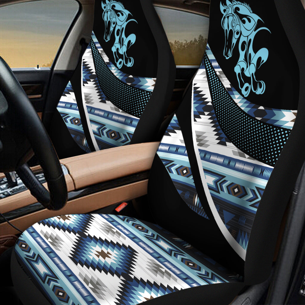 CS250117M15 Blue Horse Native Car Seat Cover