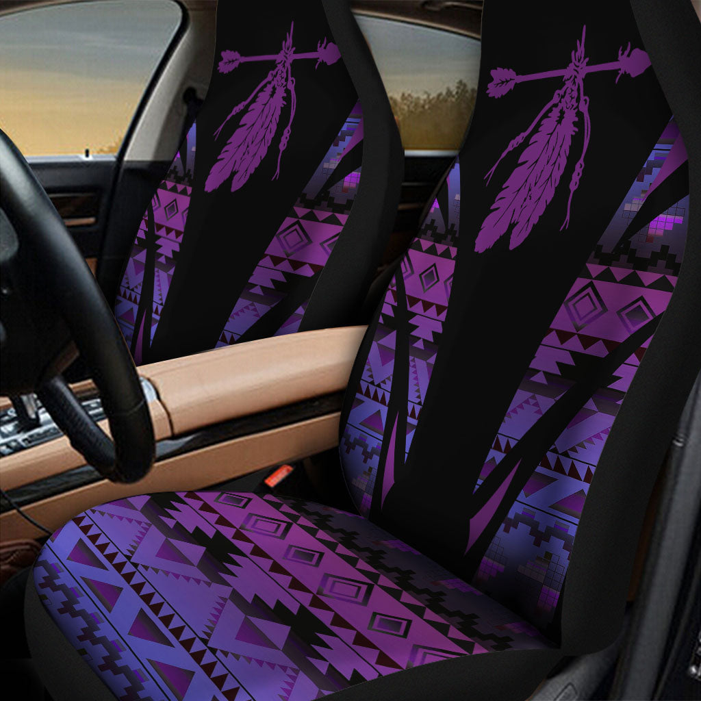 CS260121M03 Feather Native American Car Seat Cover