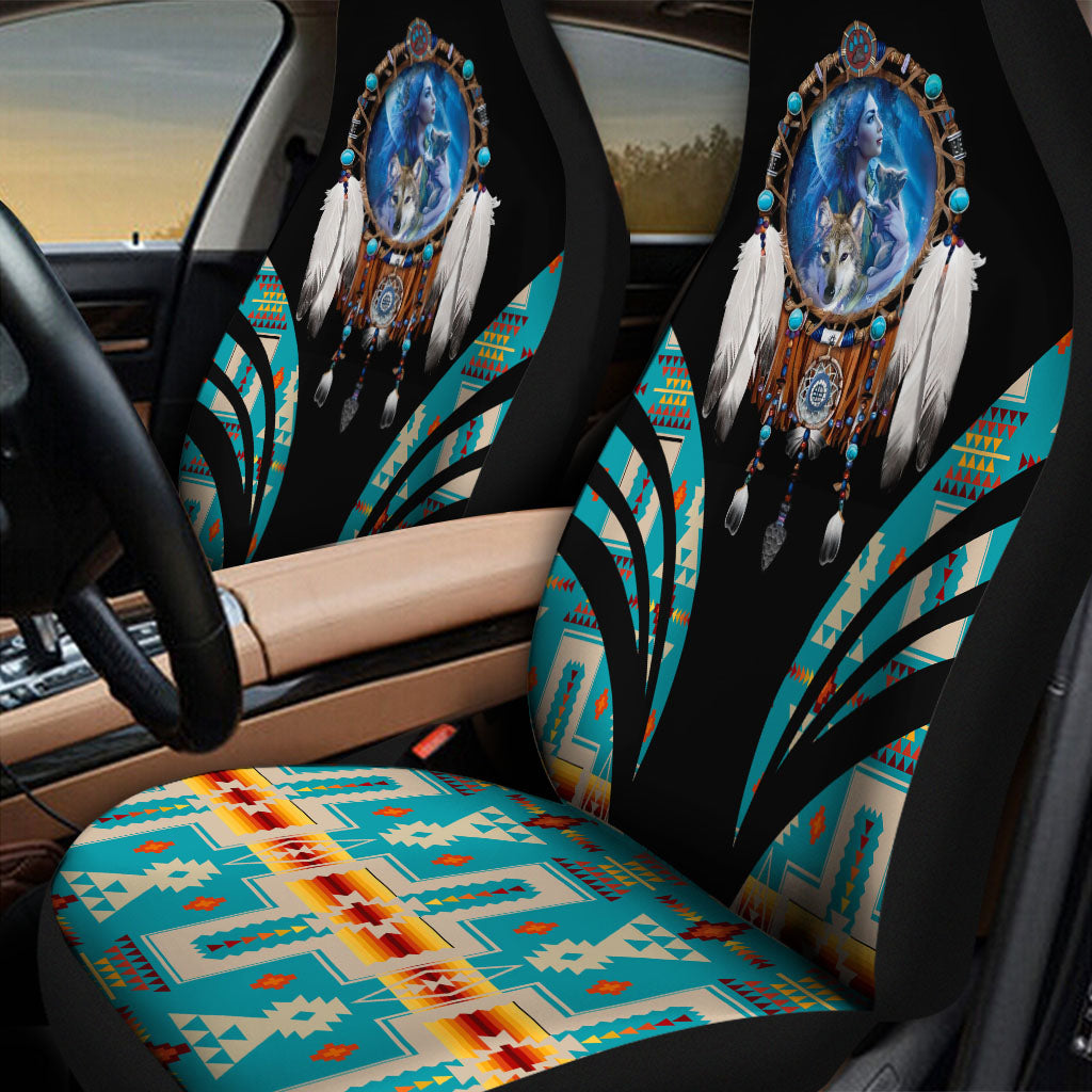 CS260121M17 Dreamcatcher Native American Car Seat Cover