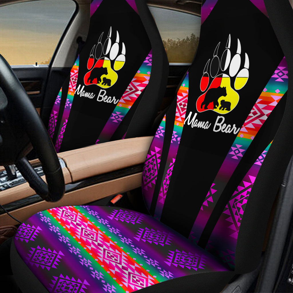 CS260122M04 Mama Bear Native American Car Seat Cover