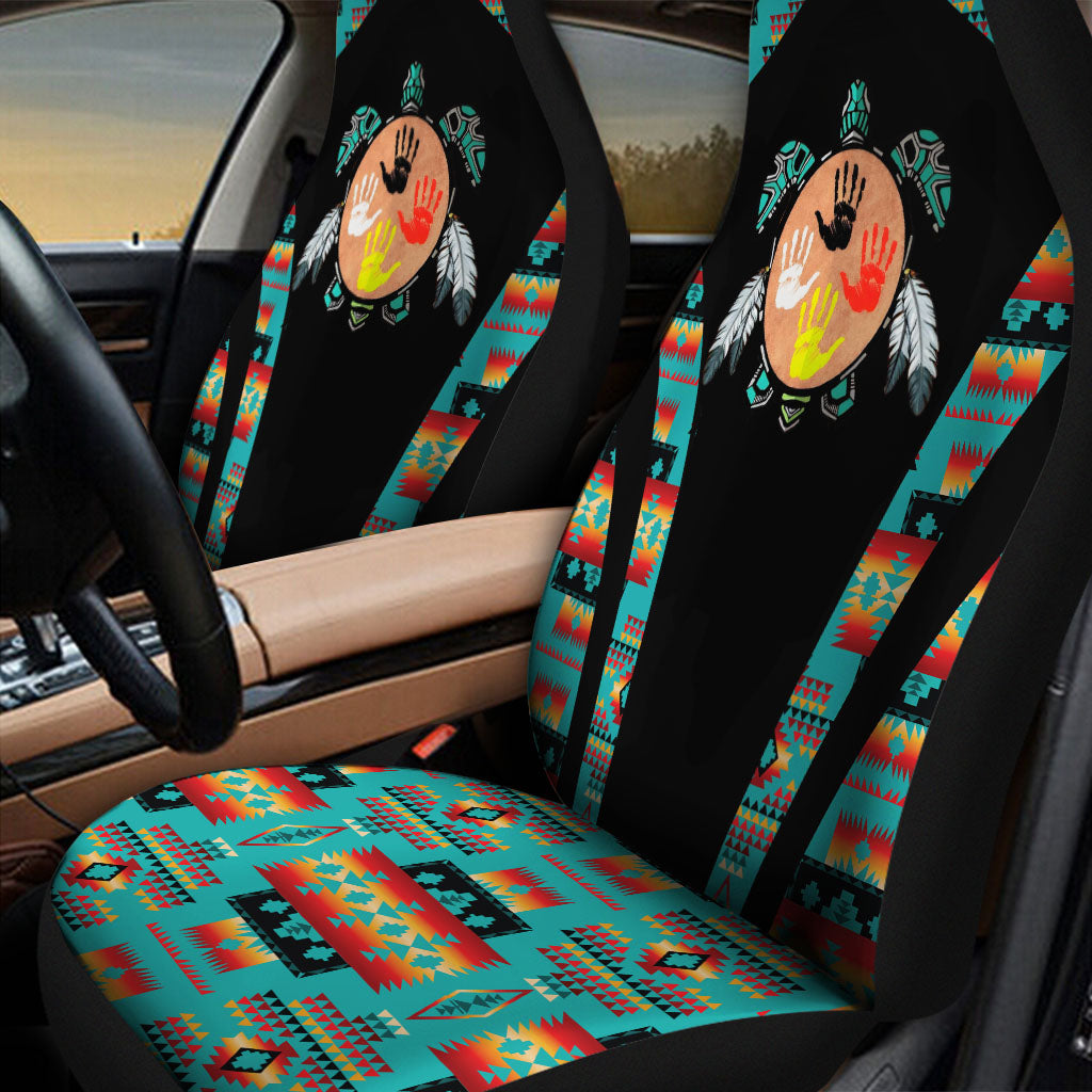 CS260122M11 Turtle Native American Car Seat Cover