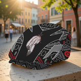 CSA-00102v2 Feather Native American Jeff Cap