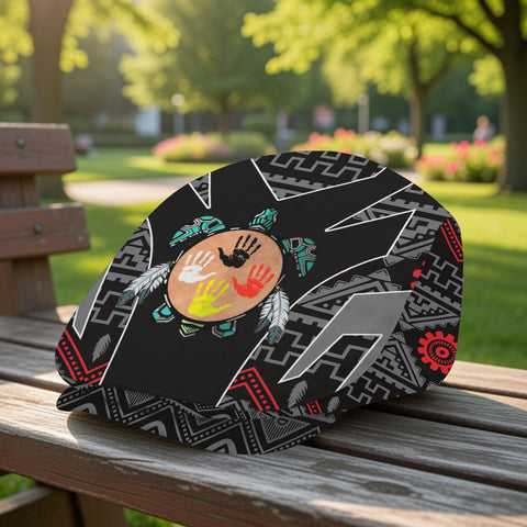 CSA-00102v3 Turtle Native American Jeff Cap