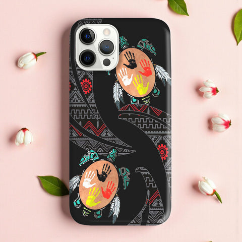 CSA-00194 Turtle Spirit Native American Phone Case