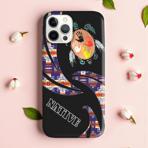 CSA-00202 Turtle Spirit Native American Phone Case