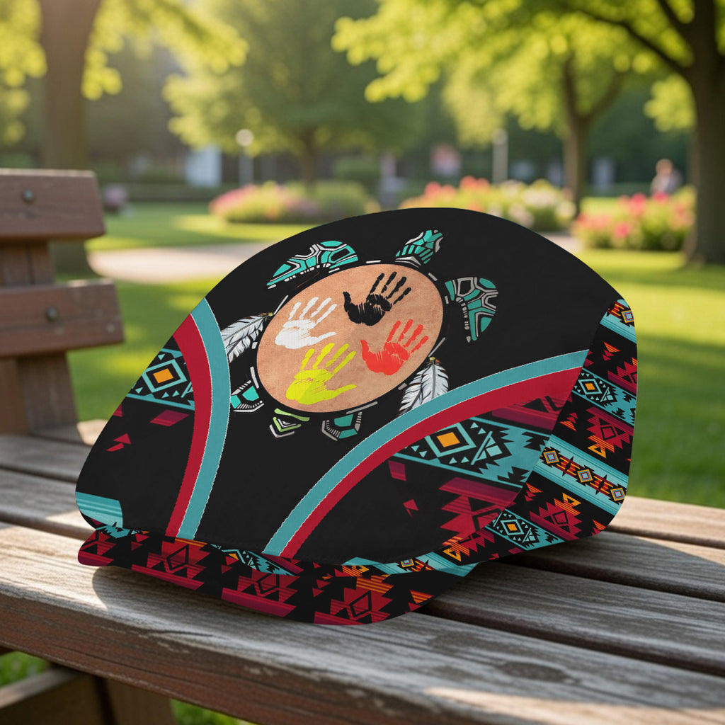 CSA-00216 Turtle Native American Jeff Cap