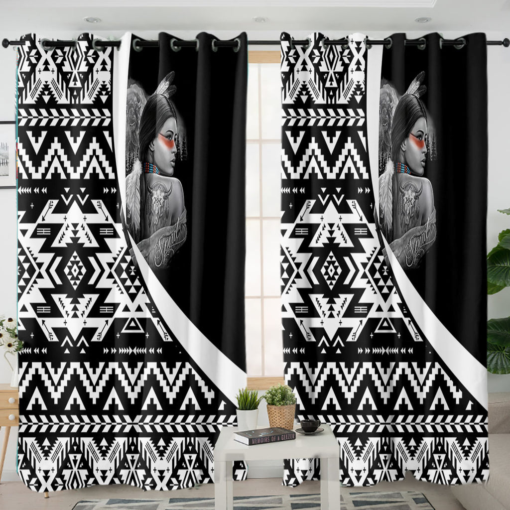 CSDR-0015 Native American Living Room Curtain
