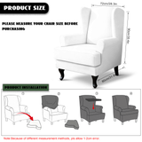 Tribal Pattern Native American-Inspired Wingback Chair Slipcover GB-NAT00046-01